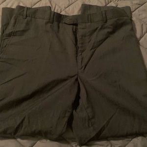 Kirkland men’s wool dress flat front pant 38 x 30